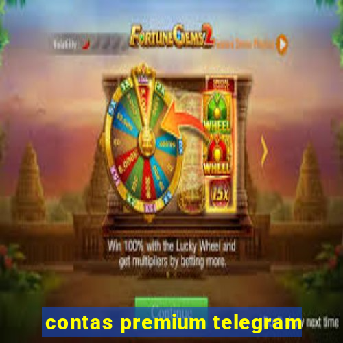 contas premium telegram