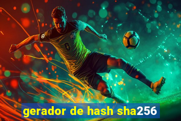 gerador de hash sha256