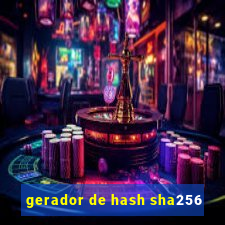 gerador de hash sha256