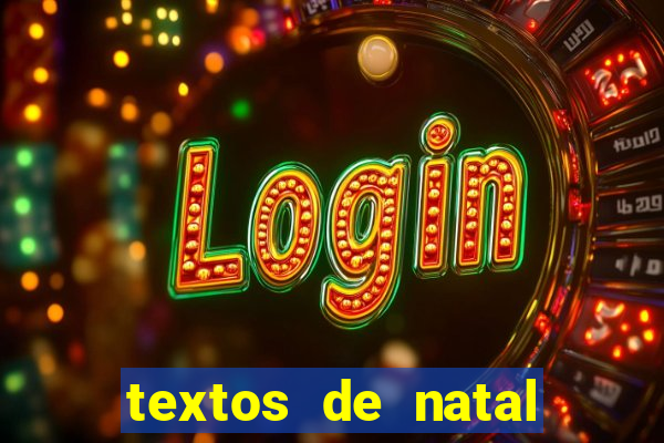 textos de natal para leitura