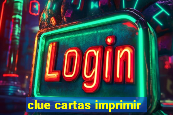 clue cartas imprimir