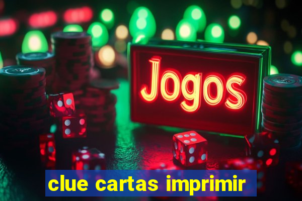 clue cartas imprimir