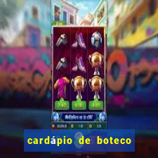 cardápio de boteco pinguim assis brasil