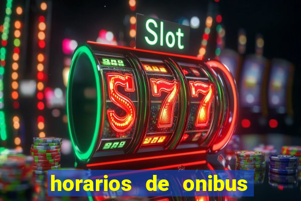 horarios de onibus cassino cidade nova