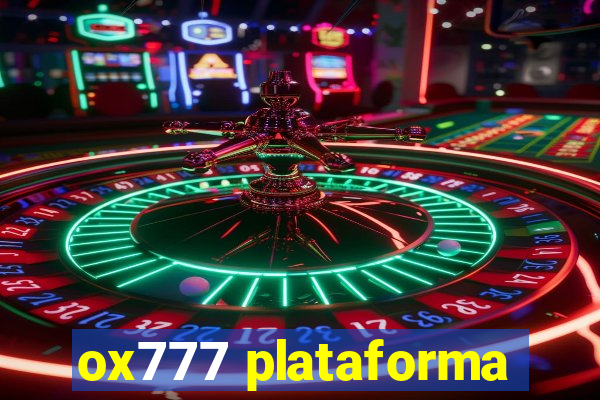 ox777 plataforma