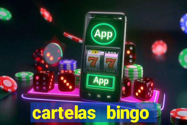 cartelas bingo bingo de palavras para imprimir