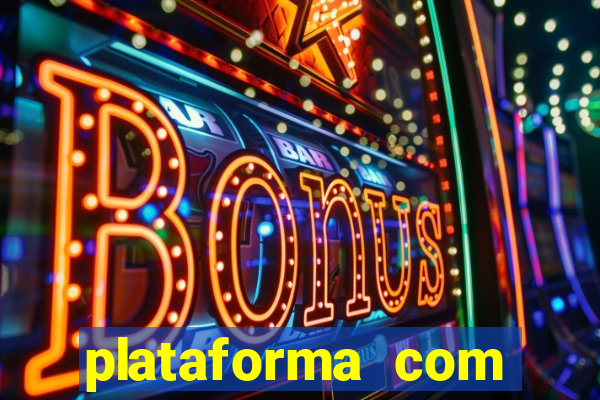 plataforma com conta demo fortune tiger