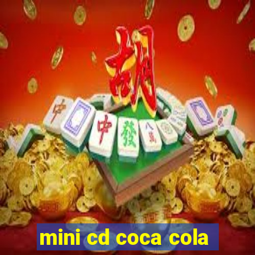 mini cd coca cola