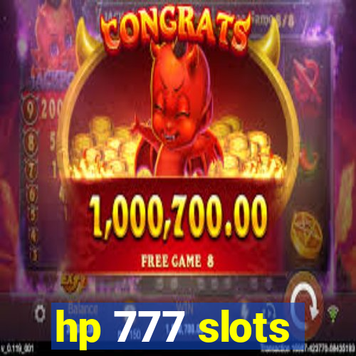 hp 777 slots