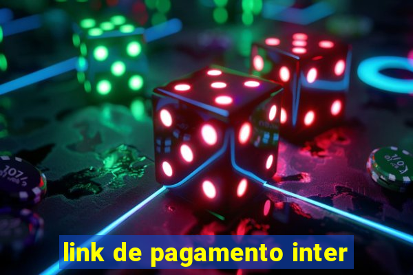 link de pagamento inter