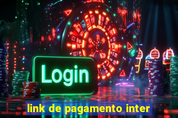 link de pagamento inter