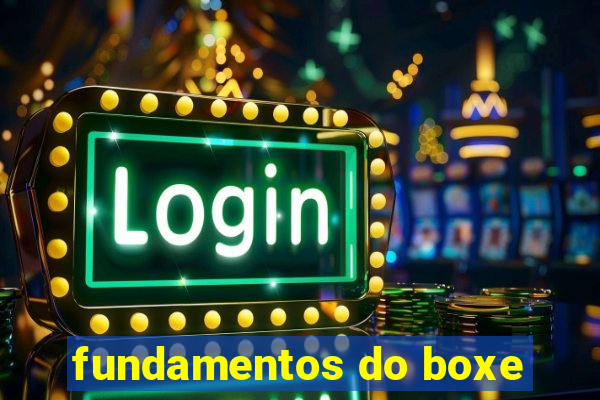 fundamentos do boxe