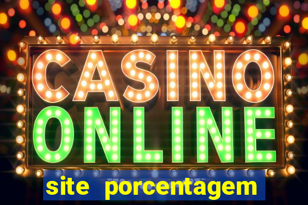 site porcentagem slots pg