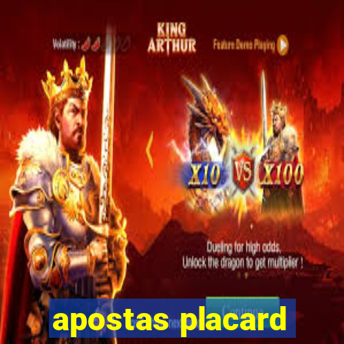 apostas placard