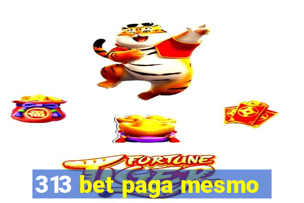 313 bet paga mesmo