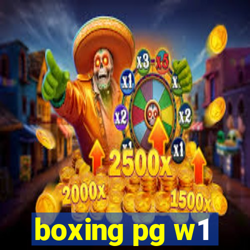 boxing pg w1