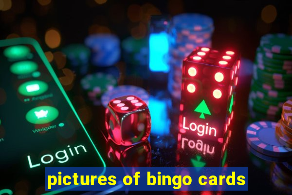 pictures of bingo cards