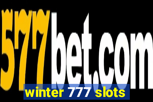 winter 777 slots