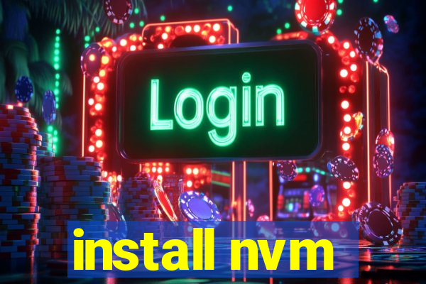 install nvm