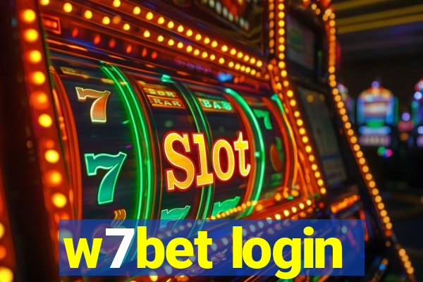 w7bet login