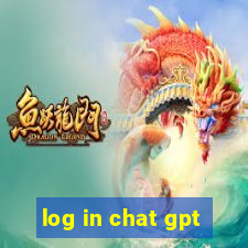 log in chat gpt