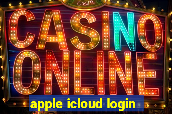 apple icloud login