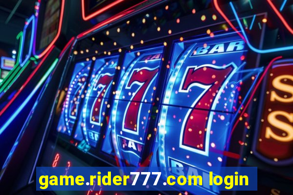 game.rider777.com login