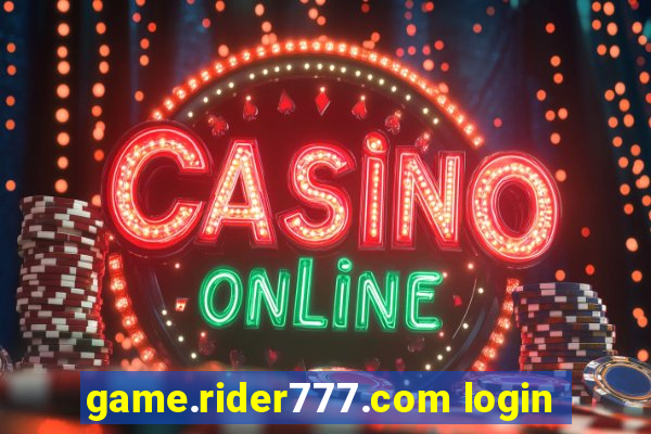 game.rider777.com login