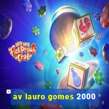 av lauro gomes 2000