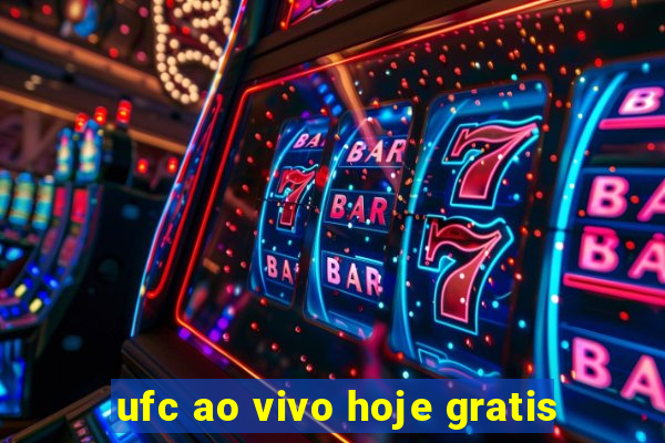 ufc ao vivo hoje gratis