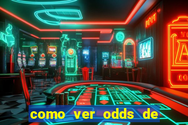 como ver odds de jogos passados