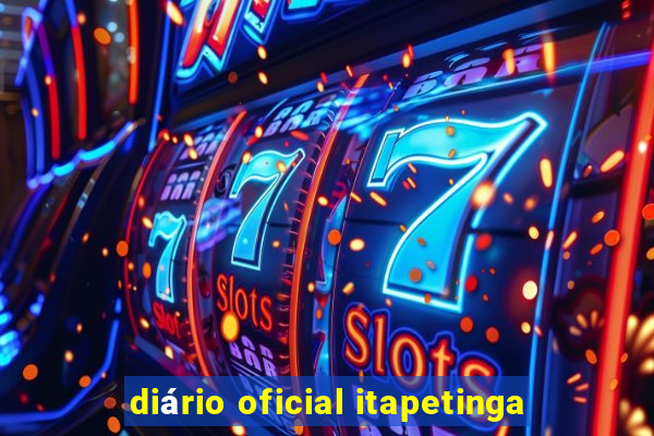 diário oficial itapetinga