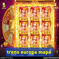 trens europa mapa