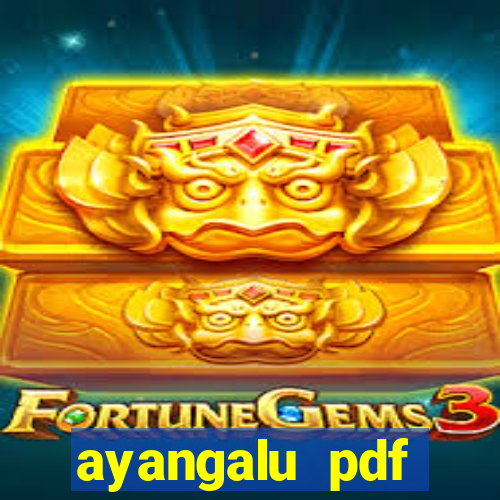 ayangalu pdf ayangalu orisha