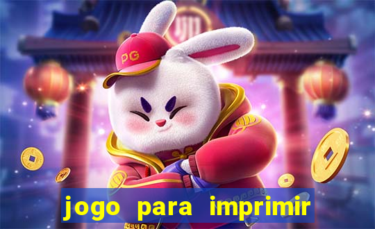 jogo para imprimir e montar