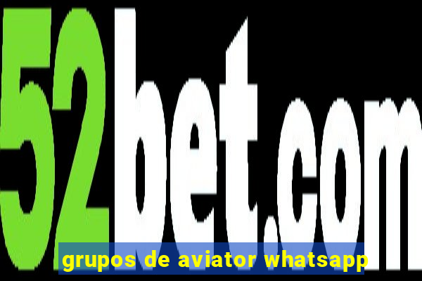 grupos de aviator whatsapp