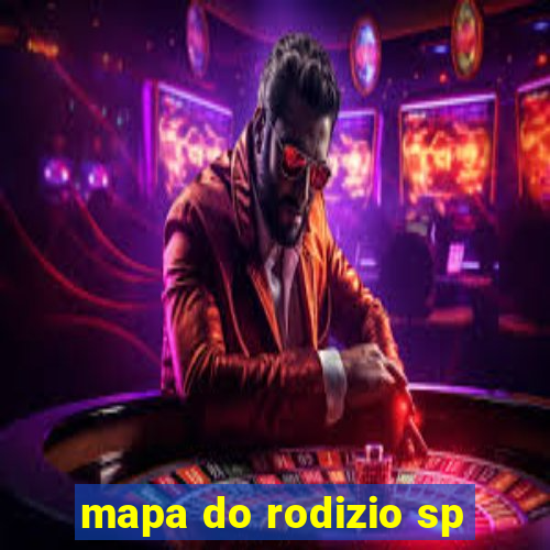 mapa do rodizio sp