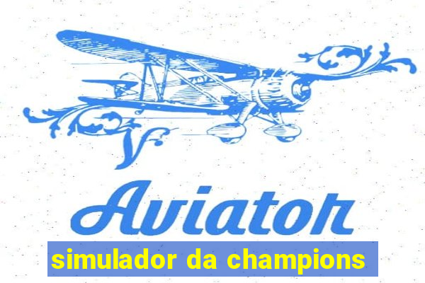 simulador da champions