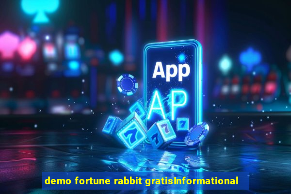 demo fortune rabbit gratisInformational