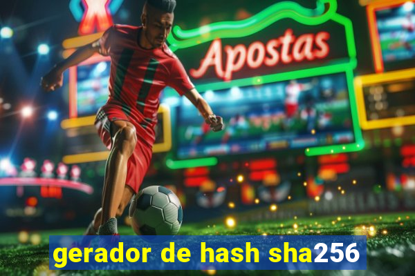 gerador de hash sha256