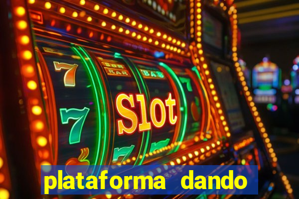 plataforma dando bonus de cadastro