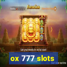 ox 777 slots