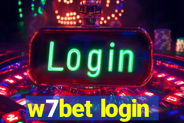 w7bet login