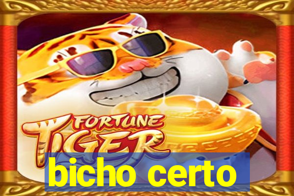 bicho certo