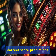 correct score predictions