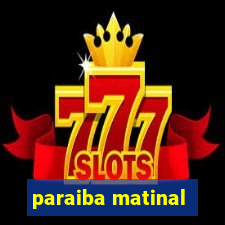 paraiba matinal