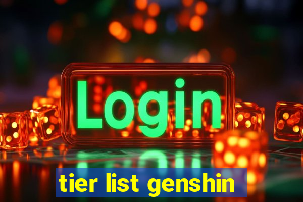 tier list genshin