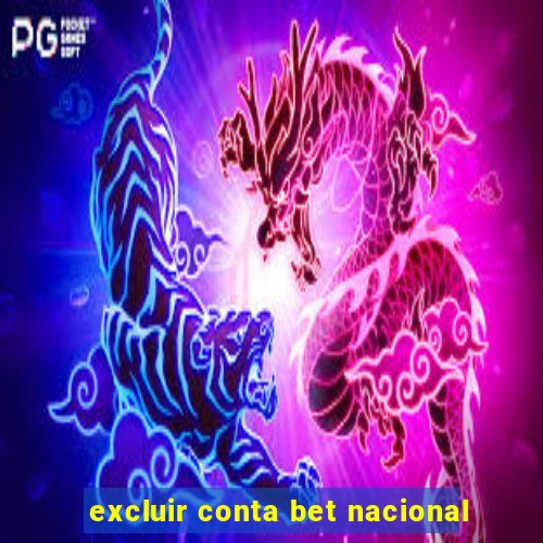 excluir conta bet nacional