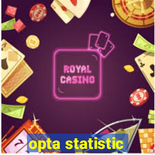 opta statistic