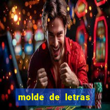 molde de letras feliz natal para imprimir